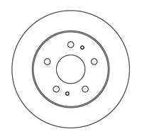 NF PARTS Bremžu diski 205112NF